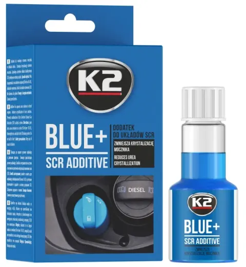 K2 BLUE+ 50ml dodatek do adblue przeciw krystalizacji osadom, 50ml na 20L