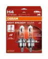 Żarówka Night Breaker Silver H4 12V 60/55W P43t +100% 2SZT.
