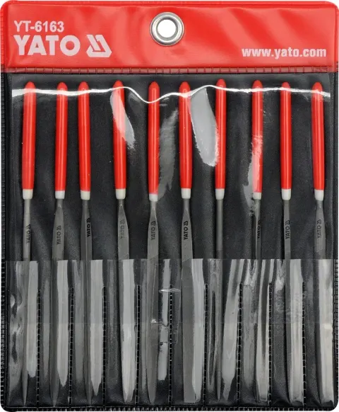 Pilniki iglaki Yato YT-6163 komplet 10szt