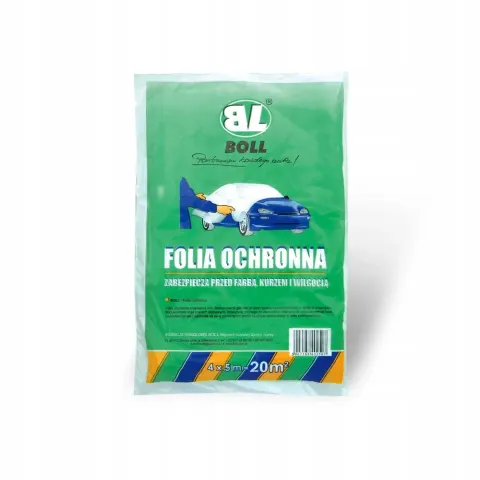 Folia Malarska Maskujaca Ochronna 20m2 Boll 4M x 5M Grubosc 0,007 mm