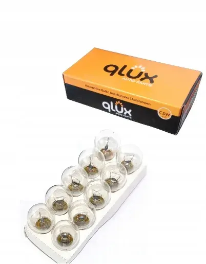 QLUX Żarówki 24V P21W BA15s 21W 10 szt