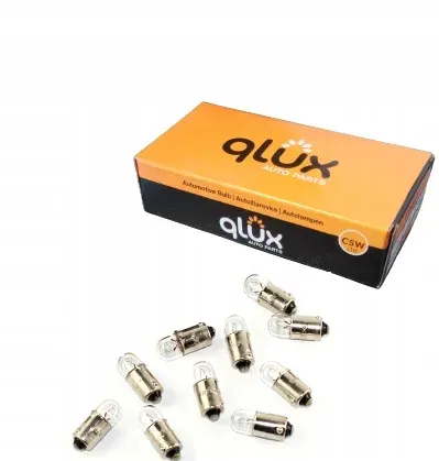 QLUX Żarówki Postojówka BA9S T4W 4W 24V 10 szt