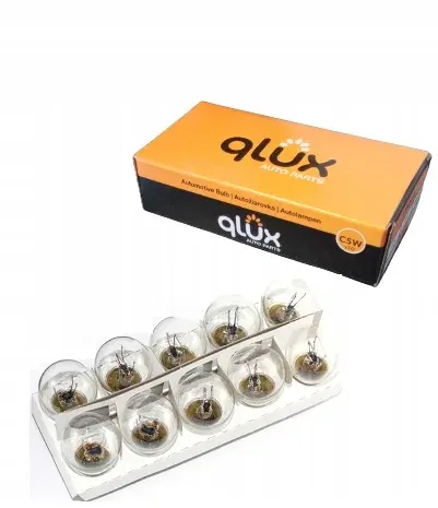 QLUX Żarówki 12V P21/5W BAY15d 21/5W 10szt