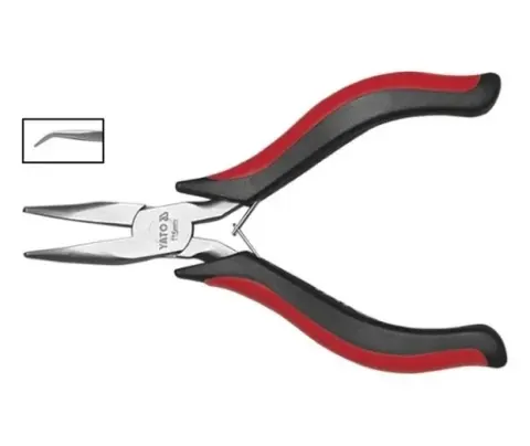 Szczypce Wydłużone Wygięte Yato 115 mm