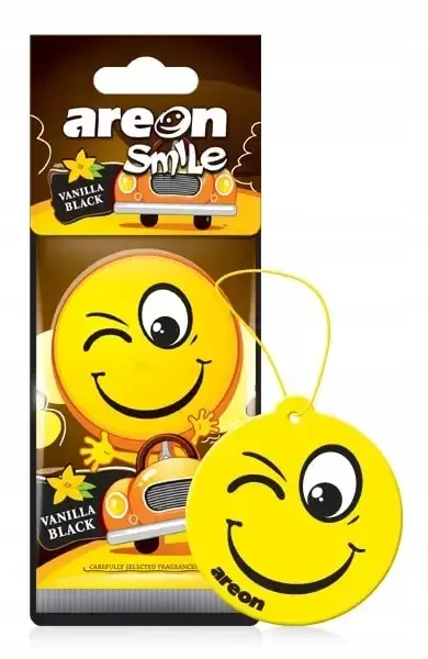 Zapach samochodowy AREON DRY SMILE VANILLA BLACK