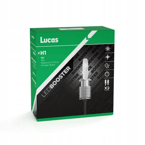 Żarówki LED 12V 24V H1 P14,5s LUCAS 2SZT 6000K