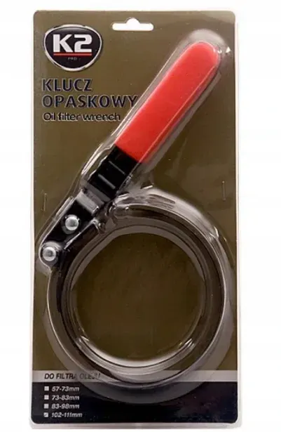K2 Klucz Opaskowy Taśmowy do Filtra Oleju 83-98mm