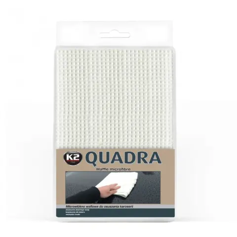 K2 Quadra mikrofibra waflowa do osuszania 60x90cm