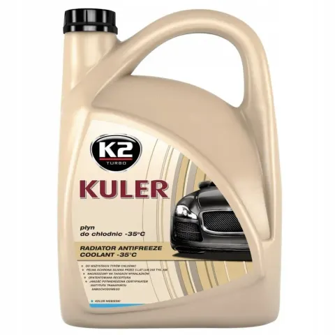 K2 Plyn do Chlodnic G11 Kuler 5L -35C Niebieski
