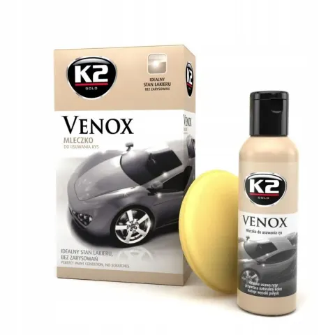 K2 VENOX 180 g mleczko do usuwania rys + gąbka