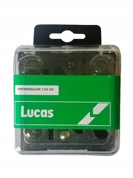 H7 LUCAS Zestaw Żarówek Zapasowych Serwisowych 8 Elementów
