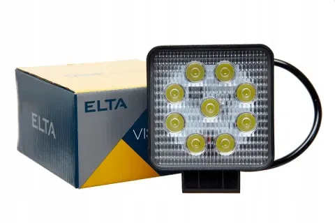 ELTA VisionPRO EB8004 – lampa robocza LED, 9 diod, 27 W, 12/24 V