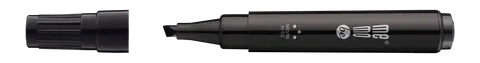 Marker permanentny M201 MemoBe końcówka ścięta 1-4 mm czarny