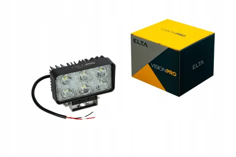 ELTA Lampa Robocza Halogen 6 LED 18W 12/24V