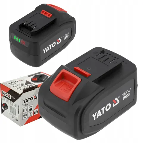 Yato Bateria Akumulator LI-ON System 18V 6Ah 6,0Ah Szybka