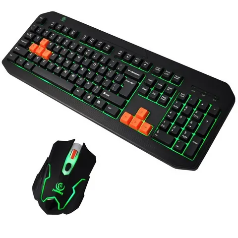 KLAWIATURA, MYSZ zestaw gracza FIGHTER REBELTEC