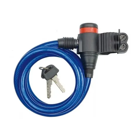Zapięcie do roweru blokada linka 10mm 1,8m VOREL 77835