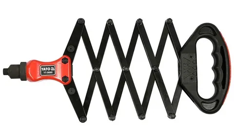 Nitownica harmonijkowa 2,4-6,4mm 5 końcówek YATO YT-36060