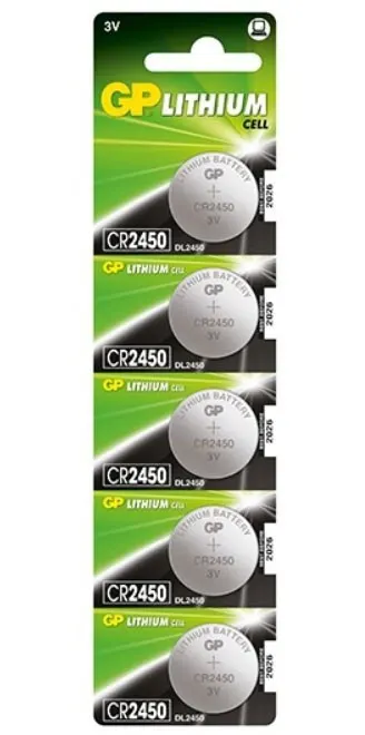 Bateria guzikowa GP CR2450 DL2450 BR2450 3V