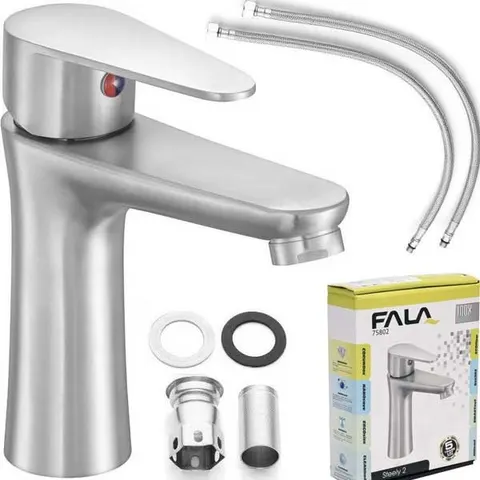 Bateria umywalkowa STEELY 2 FALA 75802