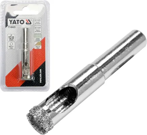 Wiertło koronowe do gresu 12mm YATO YT-60425