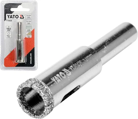 Wiertło koronowe do gresu 14mm YATO YT-60426
