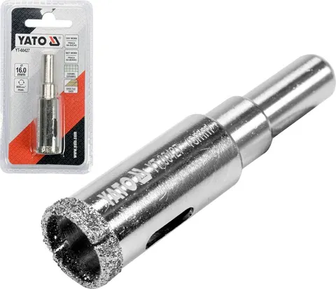 Wiertło koronowe do gresu 16mm YATO YT-60427