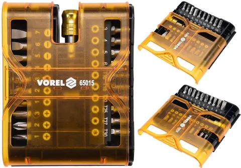BITY KOŃCÓWKI ŚRUBOKRĘTOWE +ADAPTER ZESTAW 21el.