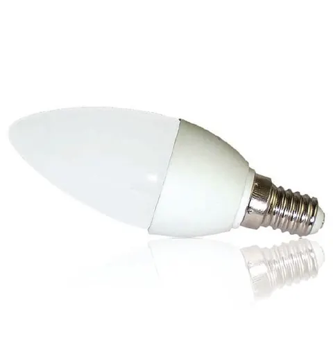 Żarówka LED SMD E14 świeczka 7,5W neutralna