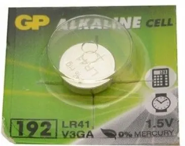 Bateria guzikowa GP LR41 192 V3GA 1,5V