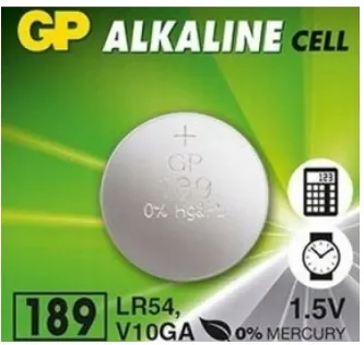 Bateria guzikowa GP LR54 189 V10GA 1,5V