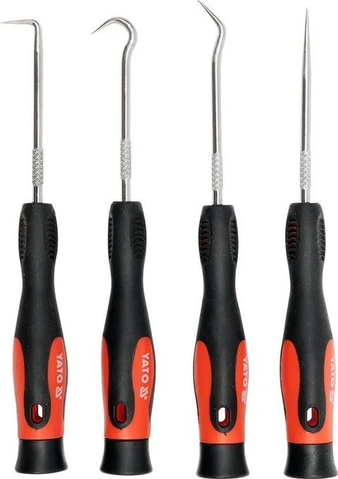 Haki z rękojeścią zestaw 4el. YATO YT-0843
