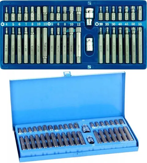 Klucze specjalne hex, torx, spline kpl.40szt. VOREL 66400