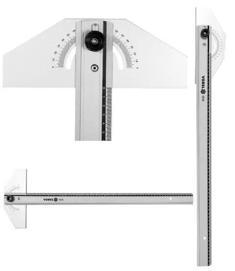 Kątomierz kątownik aluminiowy VOREL 18356