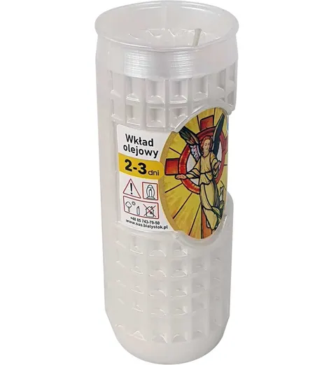 Wkład olejowy do zniczy 14,5cm OL-34
