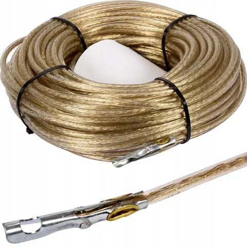 Linka celna stalowa 34m 6mm VOREL 85003