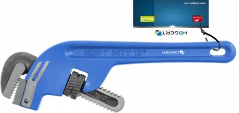 Klucz do rur stillson odgięty 300MM HOGERT HT1541