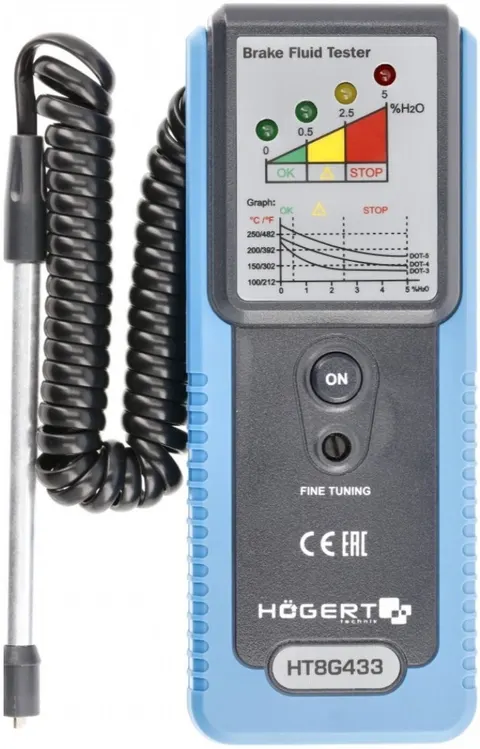 Tester płynu hamulcowego HT8G433 HOGERT