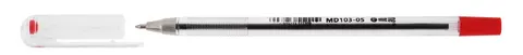 Długopis biurowy 0,7mm MemoBe czerwony