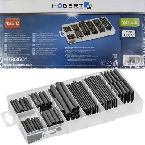 Zestaw koszulek termokurczliwych HOGERT HT8G501