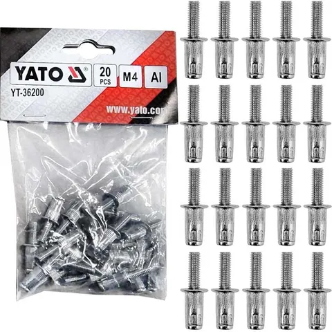 Nitotrzpienie M4 opakowanie 20szt. YATO YT-36200
