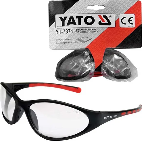 Okulary ochronne bezbarwne YATO YT-7371