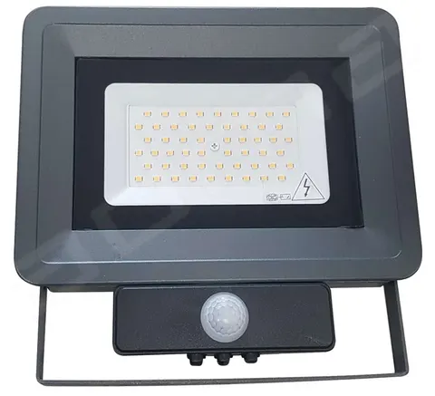 Naświetlacz LED 50W 230V halogen + czujnik ruchu