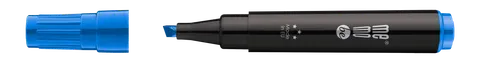 Marker permanentny M201 MemoBe końcówka ścięta 1-4 mm niebieski
