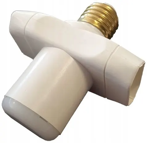 Adapter elektryczny przejściówka E27 złodziejka