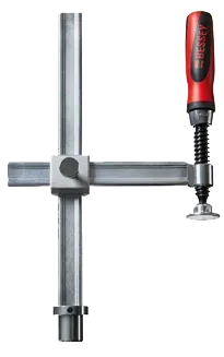 Zacisk mocujący z regulowanym wysięgiem do stołów GPPH Regulowany wysięgnik (Bessey)