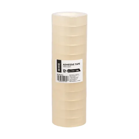 Taśma klejąca MemoBe 12mm x 20m , 12 sztsłupek