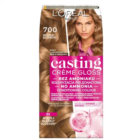 L'OREAL CASTING CREME GLOSS Farba do włosów 700 BLOND
