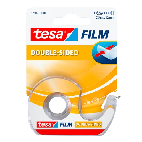Taśma biurowa tesafilm dwustronna 7,5M X12 mm