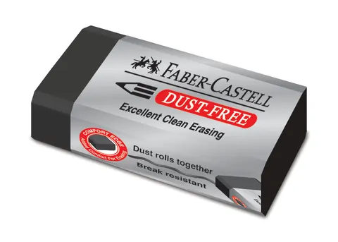 Gumka dust free czarna Faber-Castell